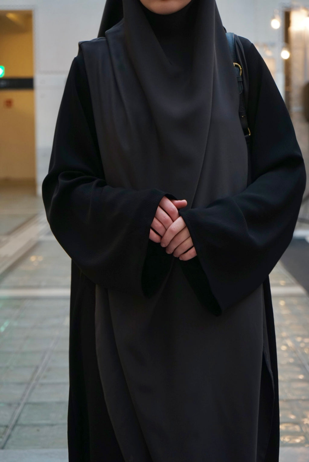 Abaya Basic (dusty-blush)