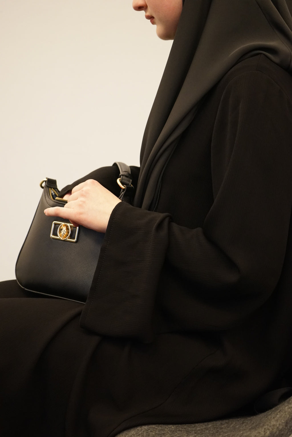 Abaya Basic (schwarz)