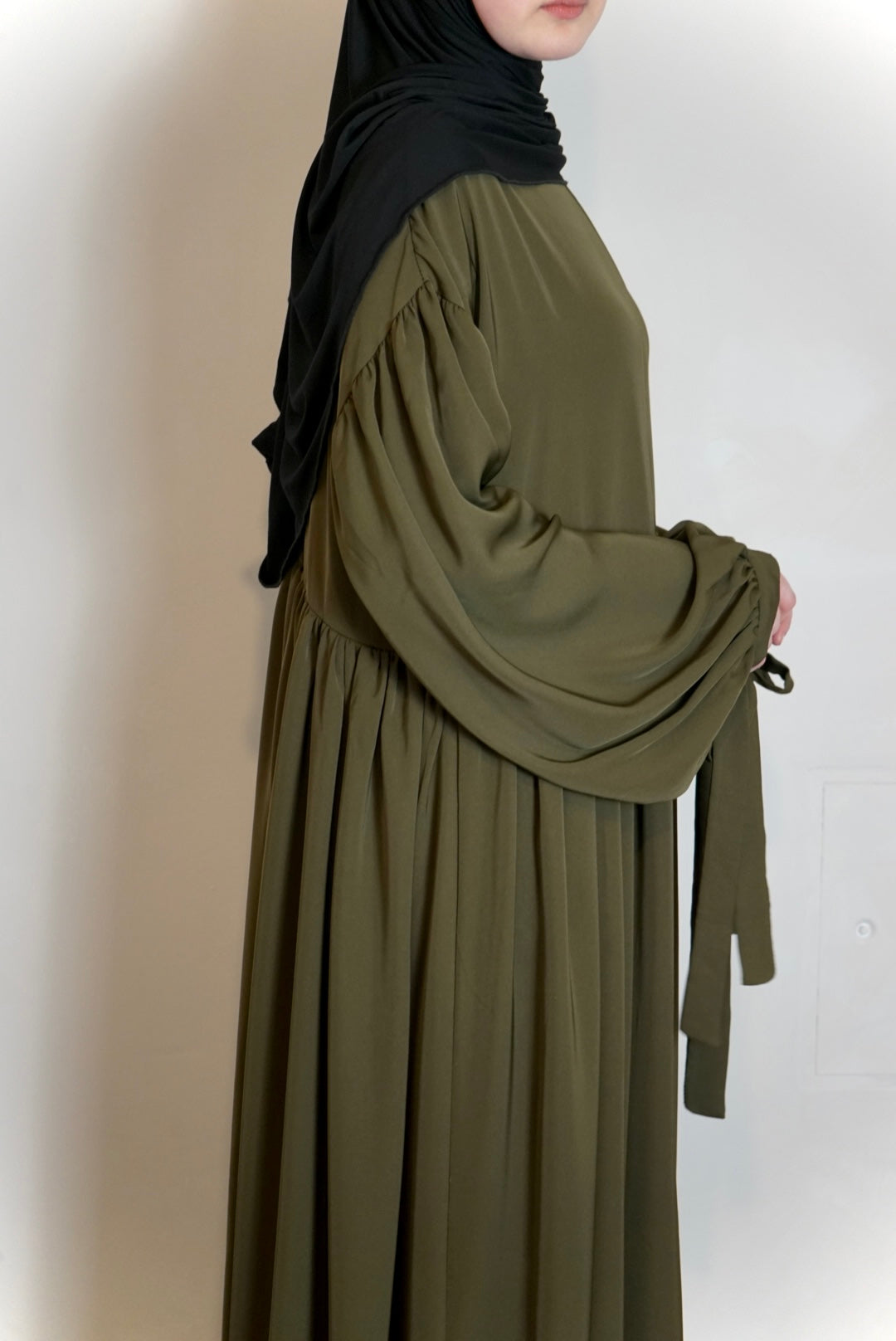 Abaya Hanifa (hellgrau)