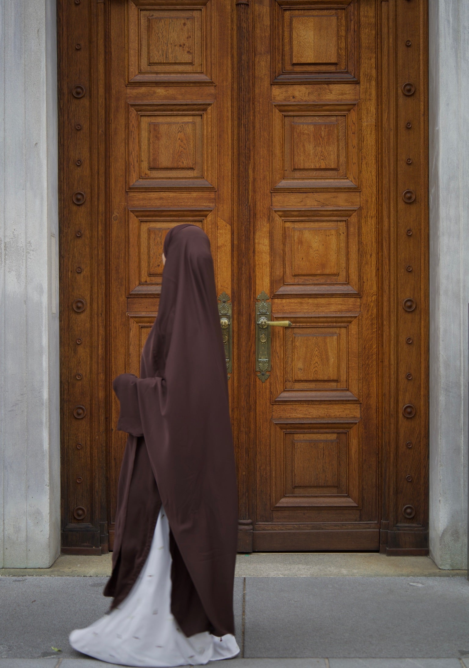 Maxi Khimar (braun)