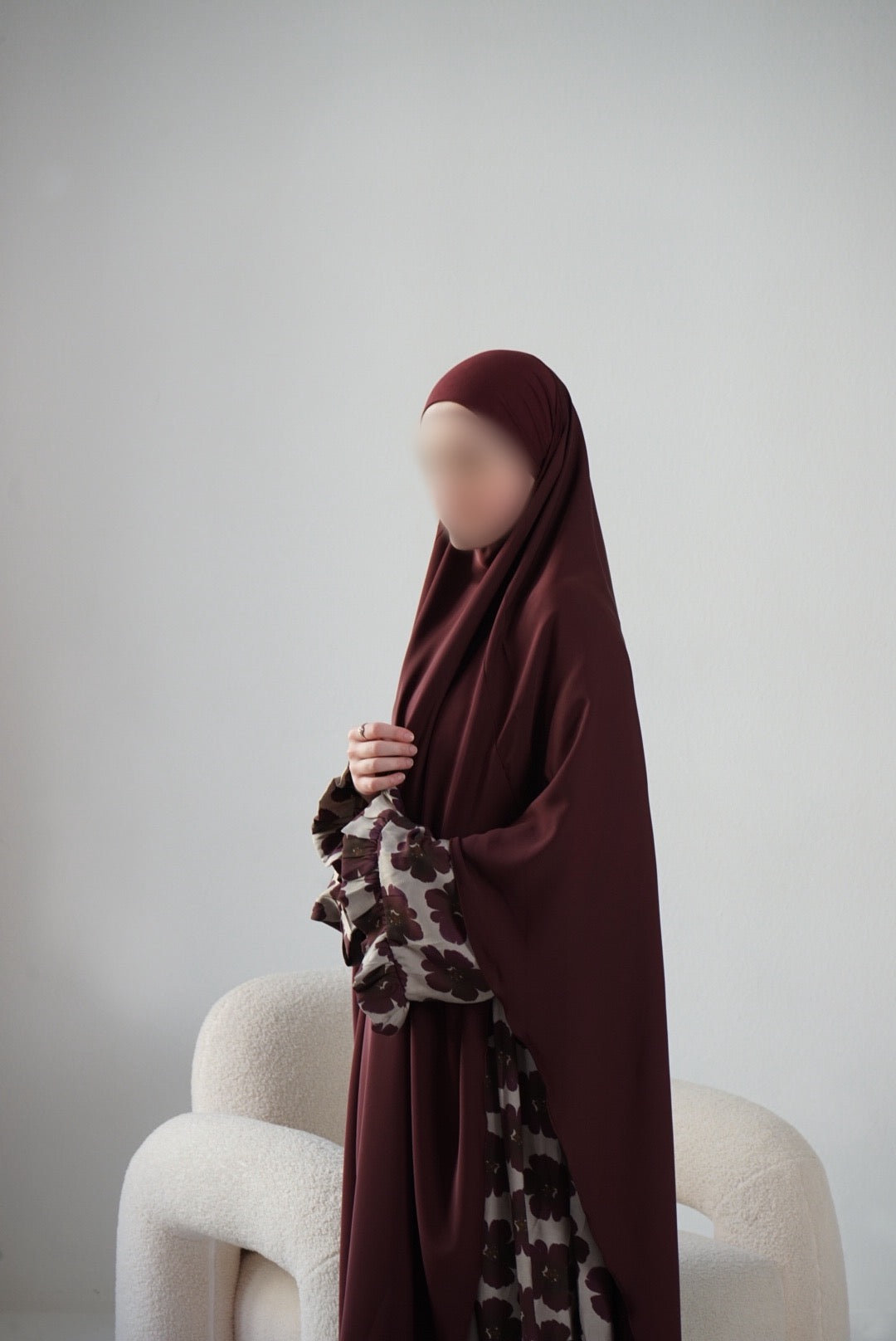 Abaya Rosalinda (bordeaux)