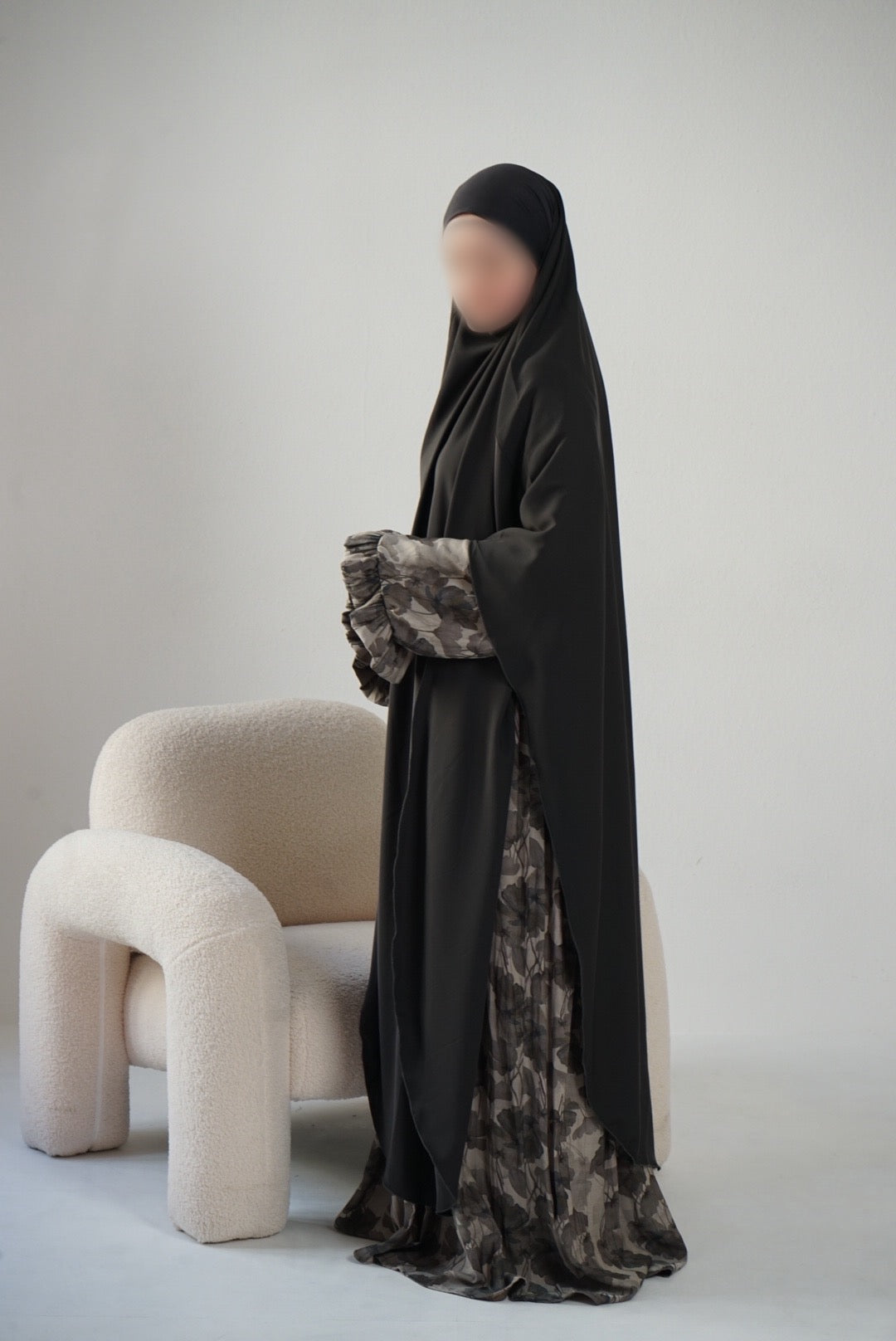 Maxi - Khimar (anthrazit)
