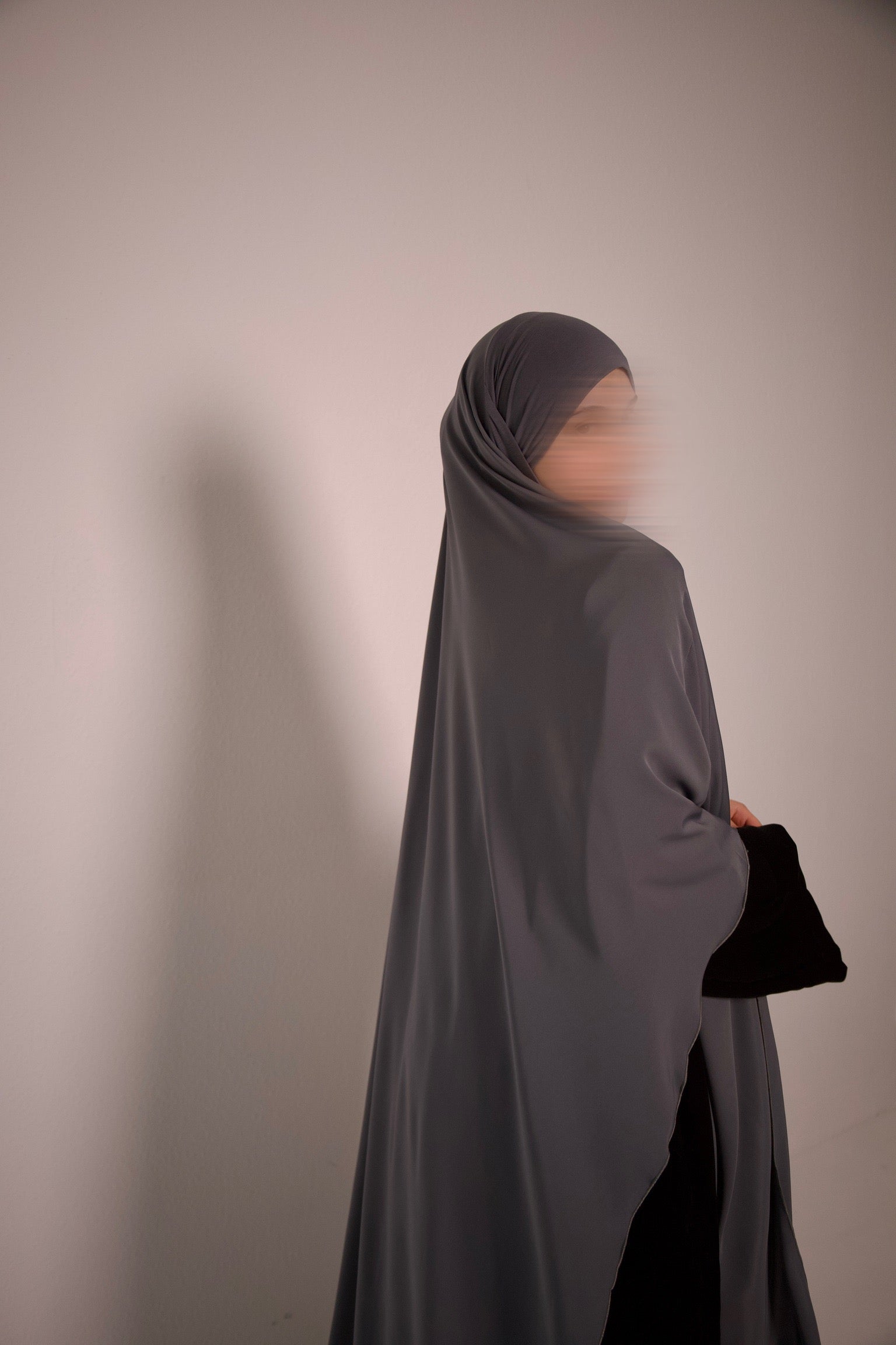 Maxi Khimar (grau)