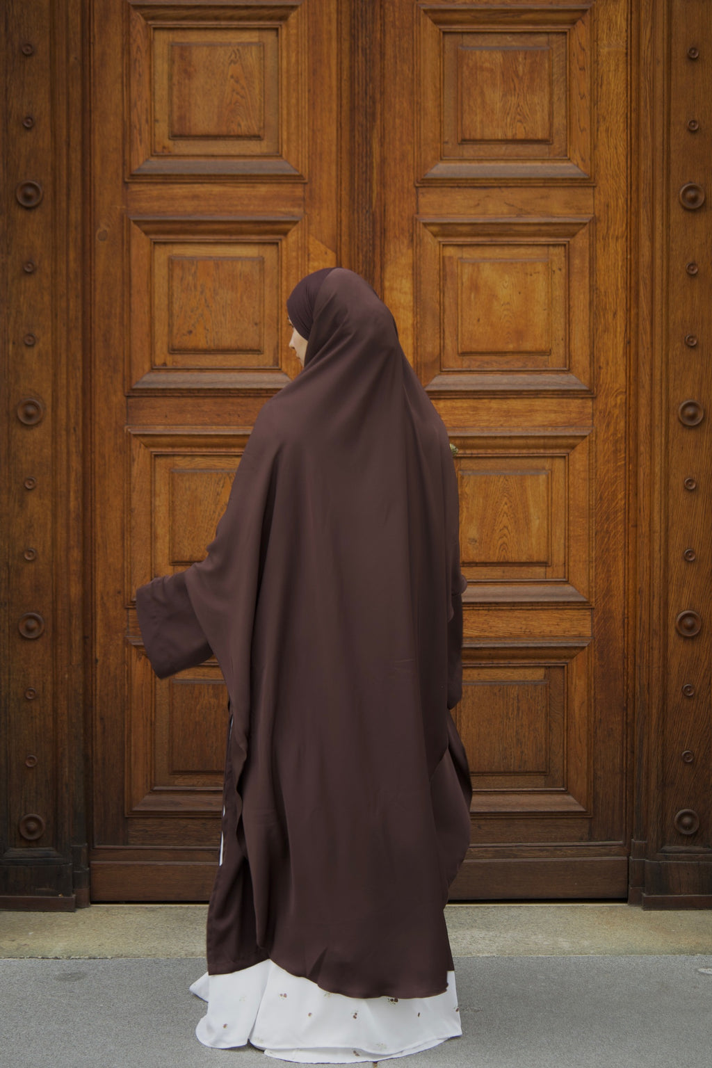 Maxi Khimar (braun)