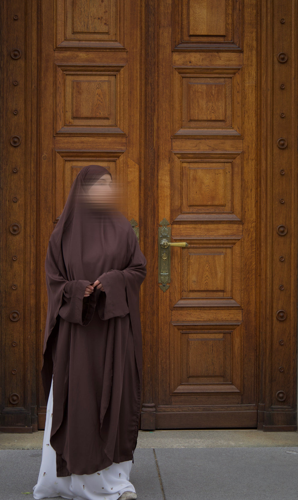 Maxi Khimar (braun)