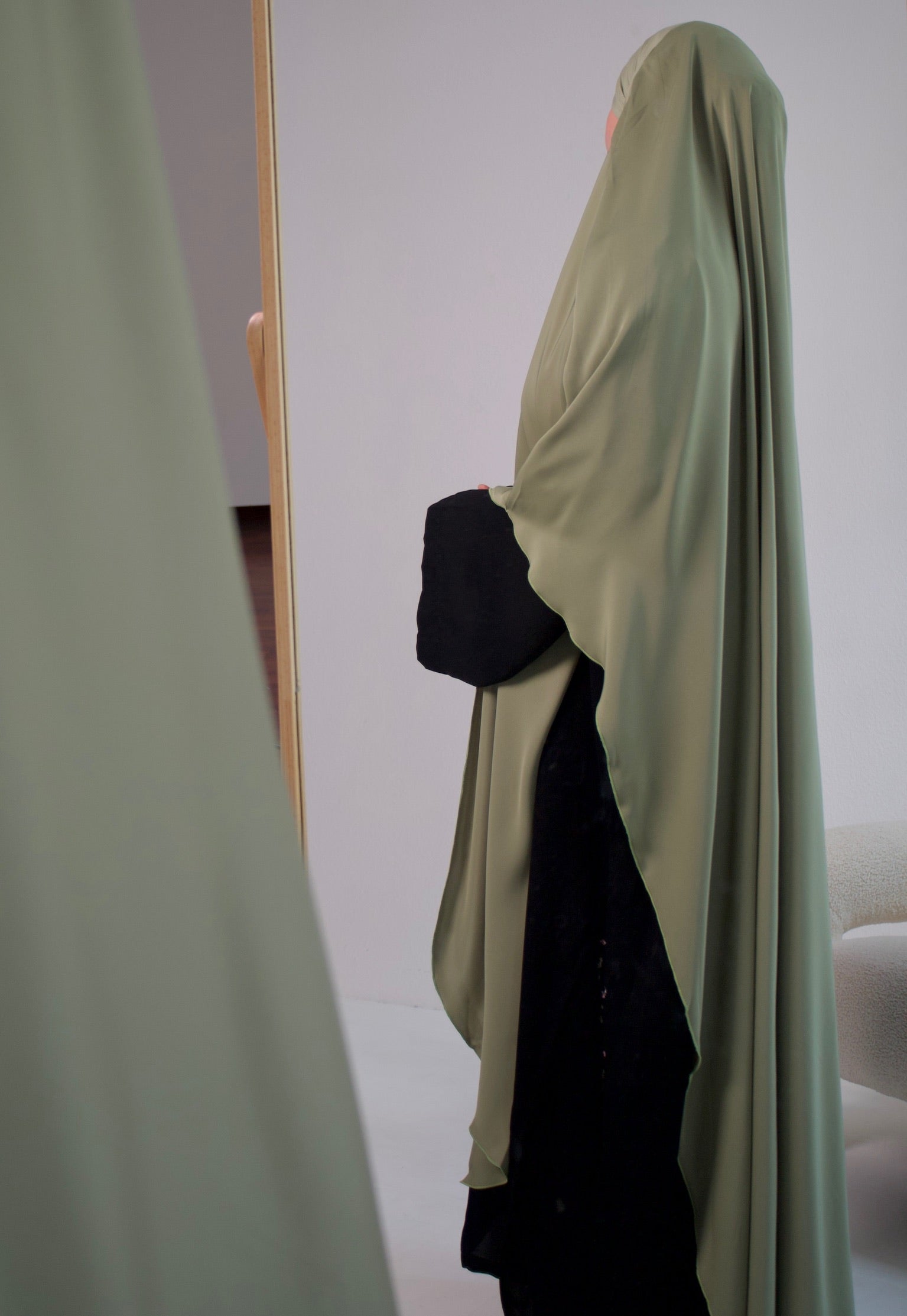 Maxi Khimar (salbeigrün)