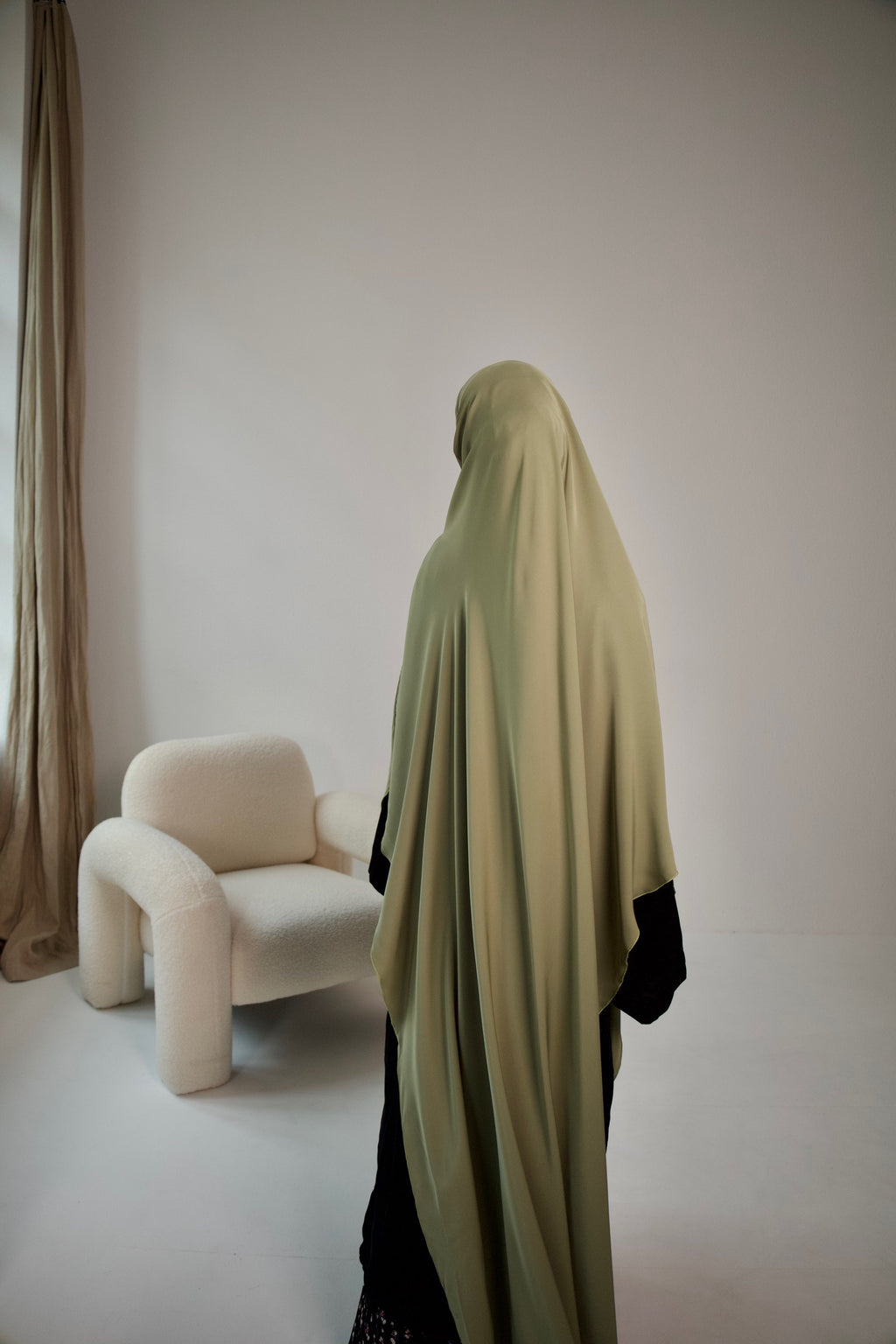 Maxi Khimar (salbeigrün)