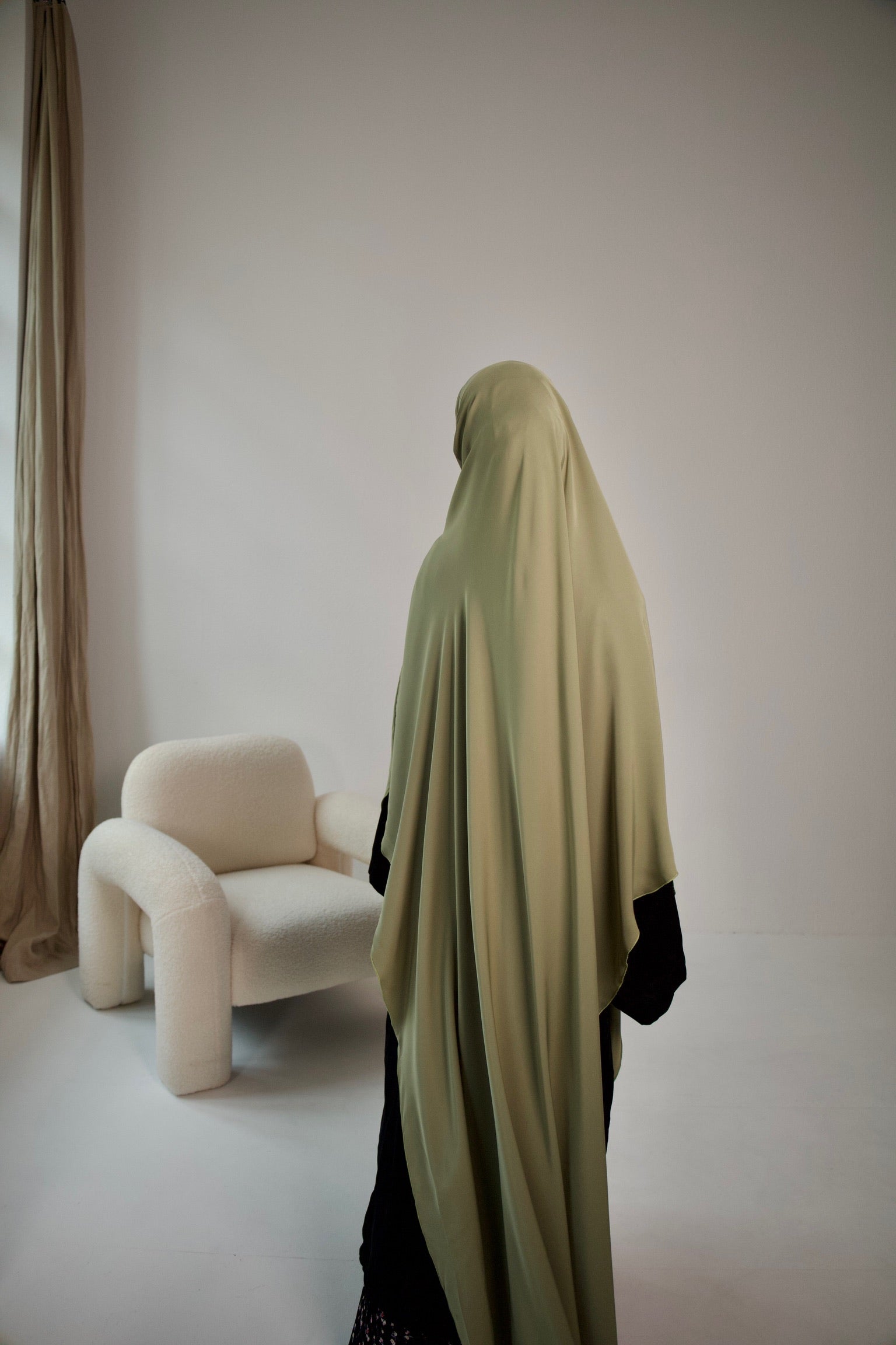 Maxi Khimar (salbeigrün)