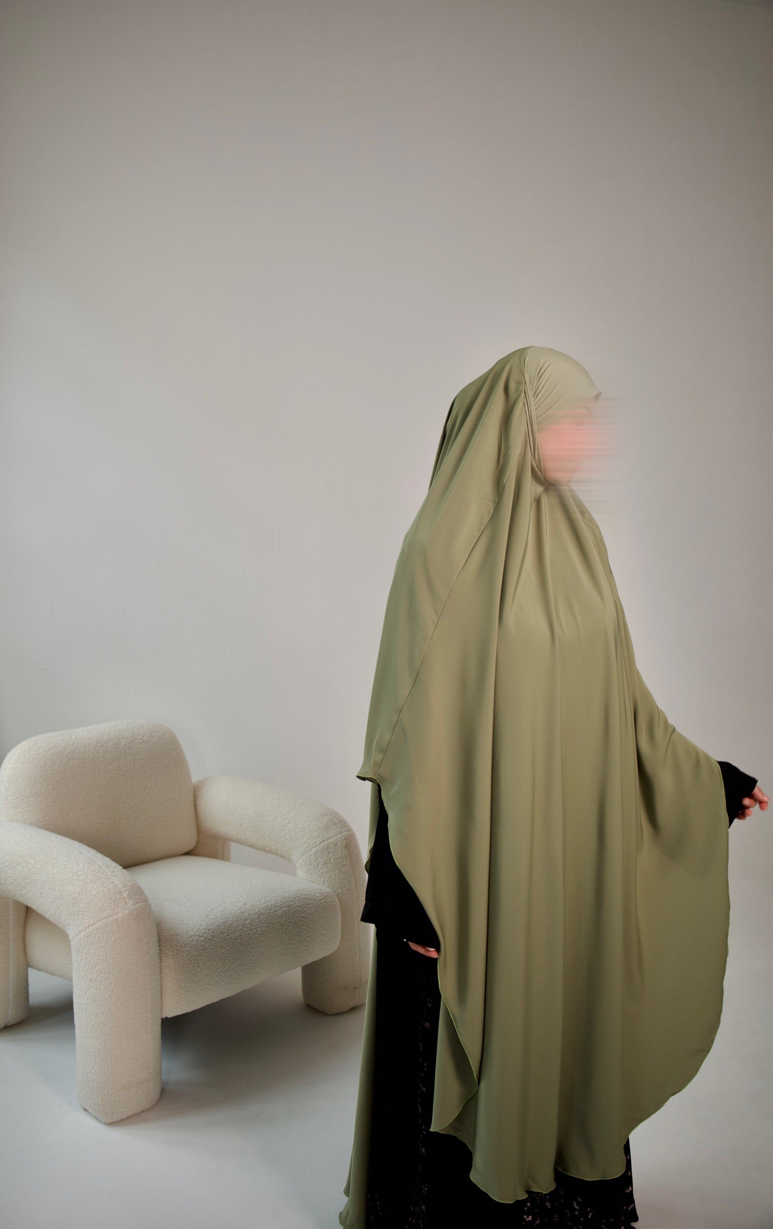 Maxi Khimar (salbeigrün)