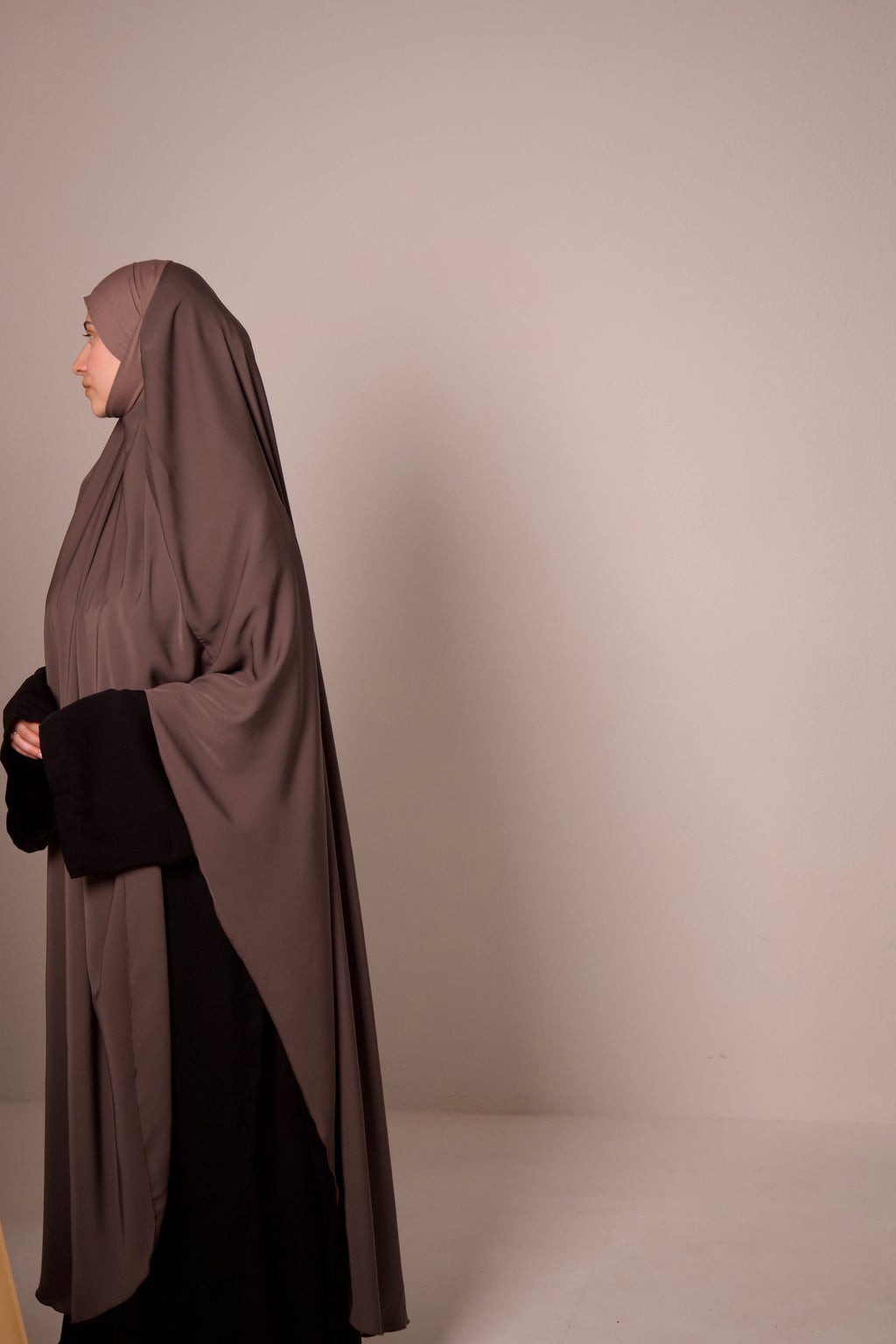 Maxi Khimar (cappuccino)