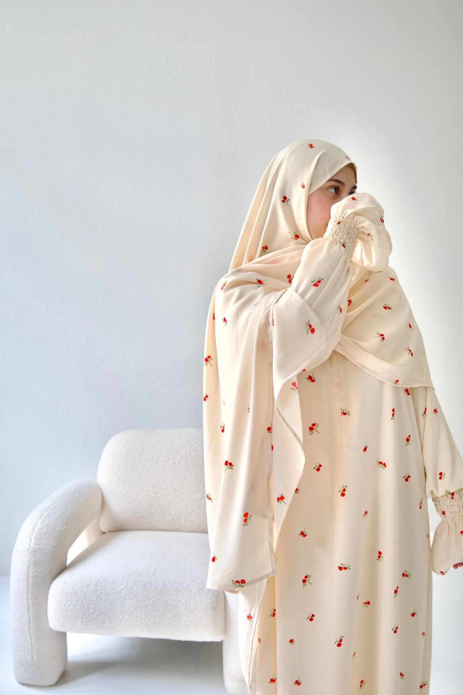 Abaya Set (creme)